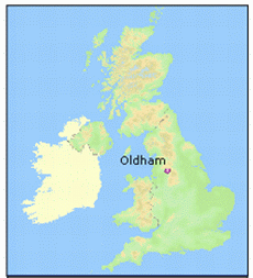 UK map