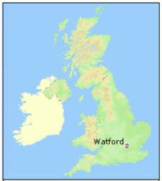 UK map