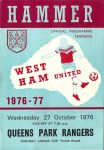 Match programme