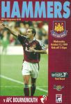 Match programme