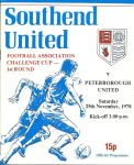 Match programme