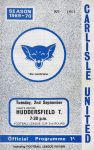 Match programme