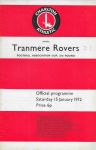 Match programme