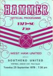 Match programme