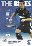 Match programme