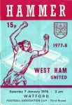 Match programme