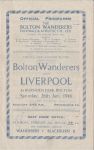 Match programme