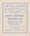 Match programme