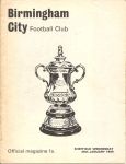 Match programme