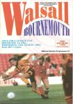 Match programme