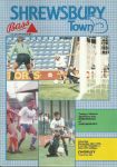 Match programme