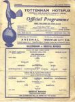 Match programme