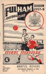 Match programme