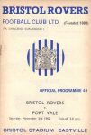 Match programme