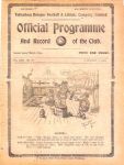 Match programme