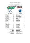 Match programme