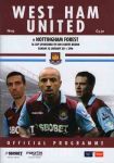 Match programme