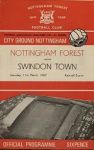 Match programme