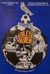 Match programme