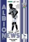 Match programme