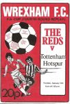 Match programme