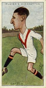 1926 Footballers, Caricatures by RIP. Click to see all the cards in this set.