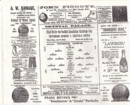 Match programme