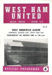 Match programme