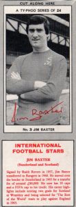 1967 International Football Stars (Packets) Series 1. Click to see all the cards in this set.