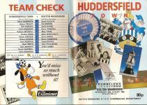 Match programme