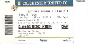 Match ticket