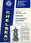 Match programme