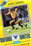 Match programme