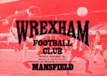 Match programme