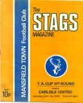 Match programme