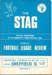 Match programme