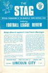 Match programme