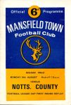Match programme