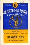 Match programme