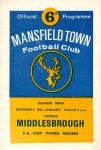 Match programme