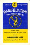 Match programme