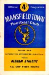 Match programme