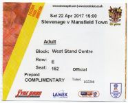 Match ticket