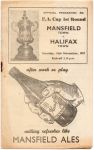 Match programme