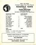 Match programme