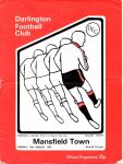 Match programme
