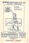 Match programme