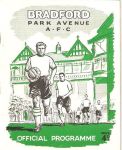 Match programme