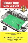 Match programme
