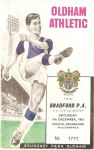 Match programme